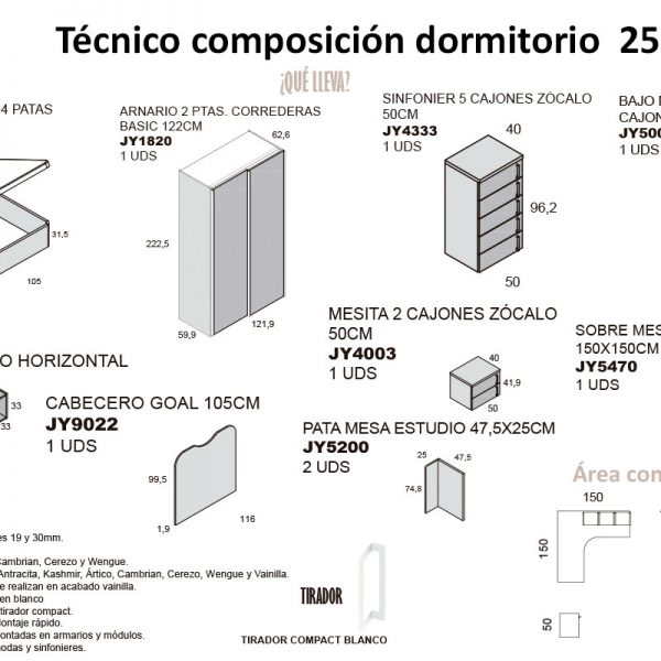 tecnico-composicion-conjunto-habitacion-juvenil-25-serie-bronce-de-tiendadecohome