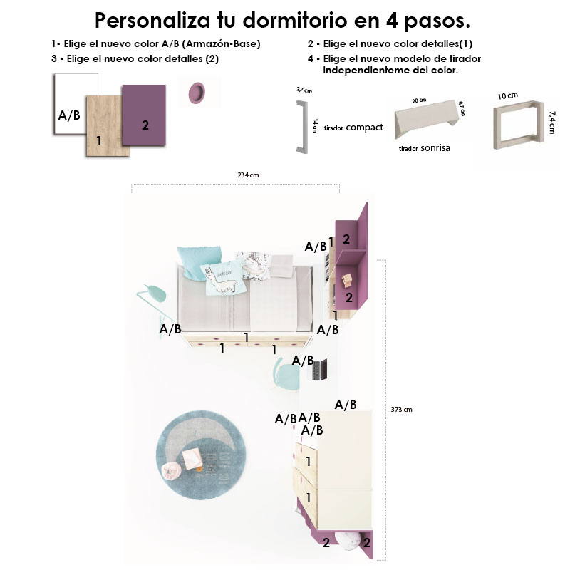combinaciones-dormitorio-juvenil-con-cama-compacto-jy0006-del-fabricante-lofer-home