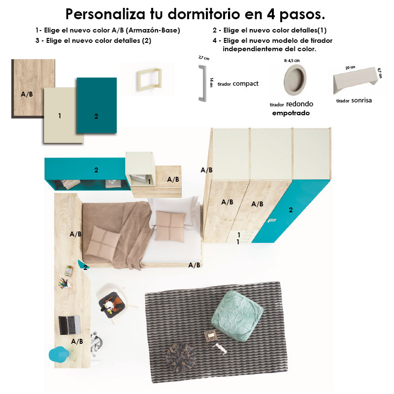 combinaciones-dormitorio-juvenil-jy0043-del-fabricante-lofer-home