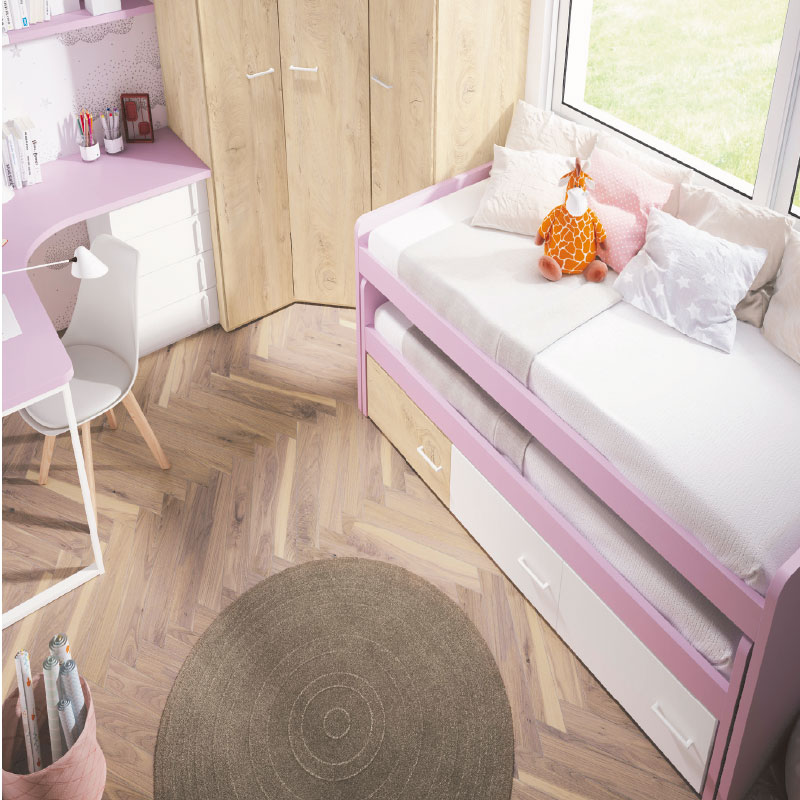 detalles-dormitorio-juvenil-con-cama-compacto-jy0016-del-fabricante-lofer-home