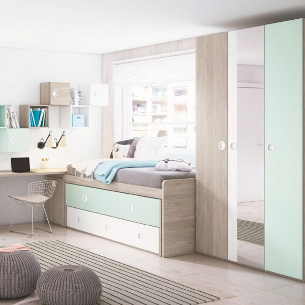 composicion-conjunto-dormitorio-juvenil-con-cama-compacto-jy0015-del-fabricante-lofer-home