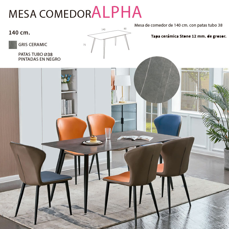 mesa-comedor-alpha-con-tapa-ceramica-gris-y-patas-metalicas-en-forma-de-aguja-del-fabricante-mobelworld