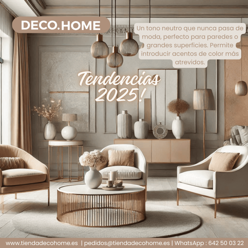 tendencia en decoracion para salones en 2025